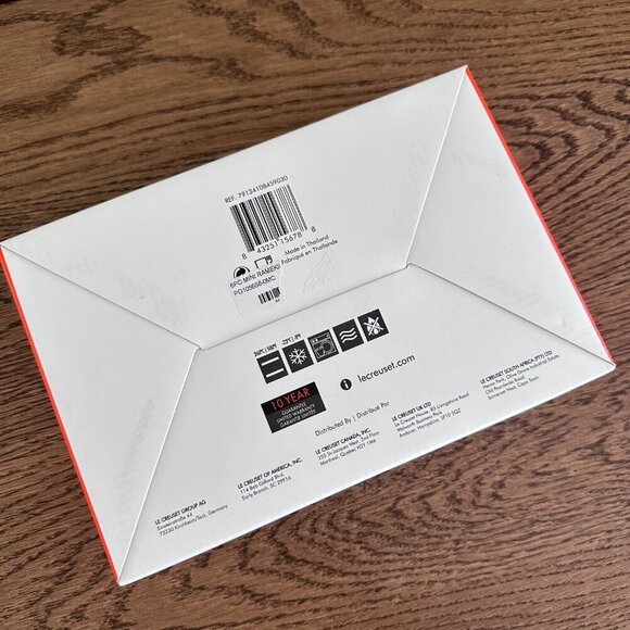 NWT! NEW! Le Creuset 6 PC MINI ROUND RAMEKINS Ombre Stoneware Pink Blue Green - Picture 2 of 7